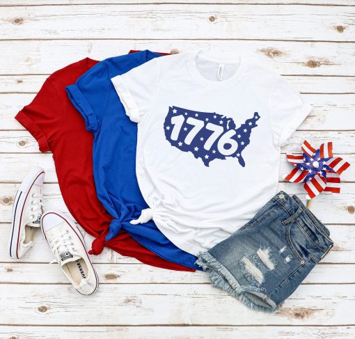 1776 Independence American History 1776 Fourth Of July Unisex T-Shirt