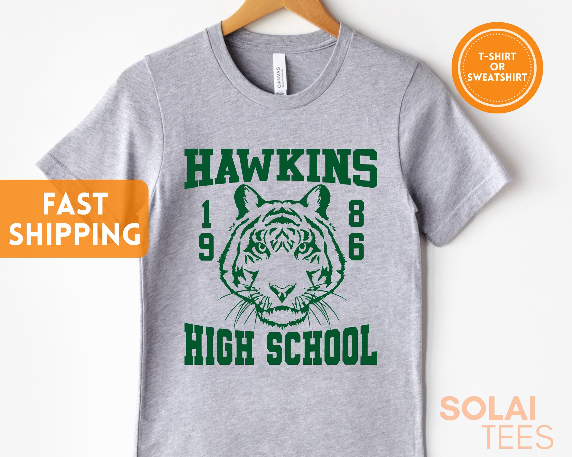1986 Hawking High School Eleven The Upside Down Stranger Things Unisex T-Shirt