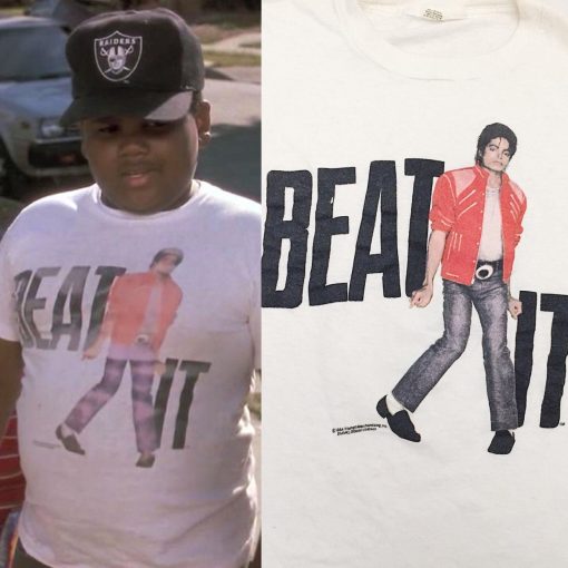 2022 Michael Jackson Beat It Tour Brad Pitt Wearing A Michael Jackson Unisex T-Shirt