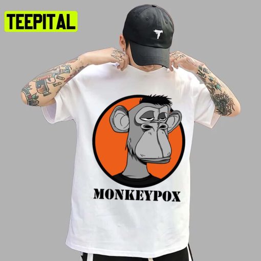 2022 Monkeypox Disease Colored Design Unsex T-Shirt