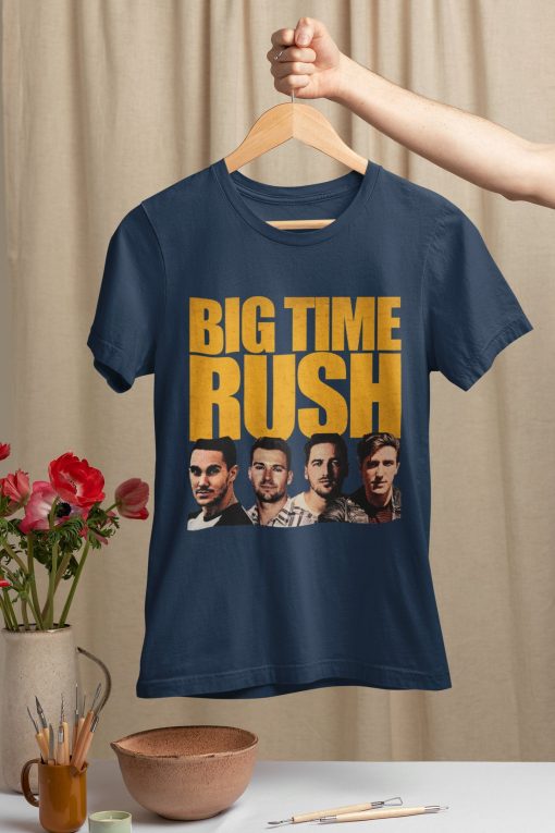 2022 Tour Btr Rush Carlos Nickelodeon Logan James Big Kendall James Maslow Big Time Rush T-Shirt