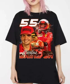 55 Carlos Sainz Jr Racer Unisex T-Shirt