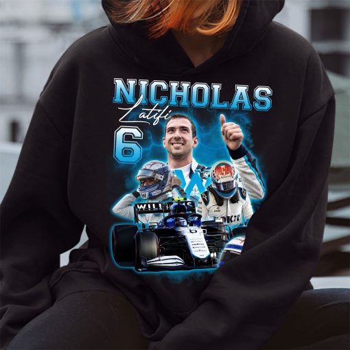 6 Williams Team Motorsport Car Sport Car Nascar Racing Formula 1 F1 Nicholas Latifi Shirt