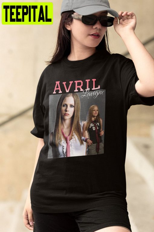 80’s Vintage Art Avril Lavigne Unisex T-Shirt