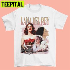 80’s Vintage Art Lana Del Rey Unisex T-Shirt