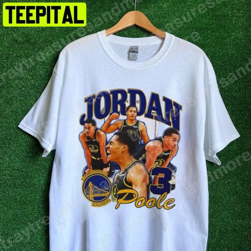 90’s Vintage Art Jordan Poole Basketball Unisex T-Shirt