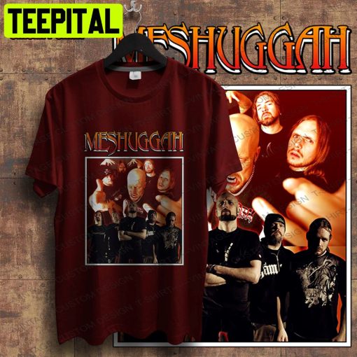 90’s Vintage Art Metal Band Meshuggah Rock Band Unisex T-Shirt