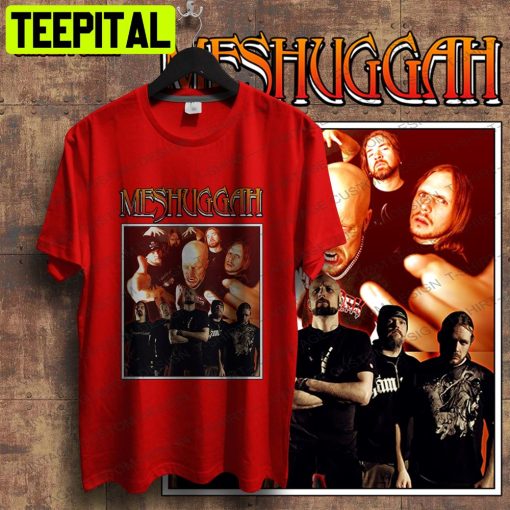 90’s Vintage Art Metal Band Meshuggah Rock Band Unisex T-Shirt