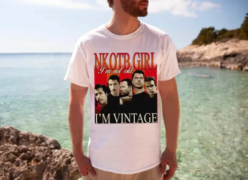 90’s Vintage Art New Kids On The Block Unisex T-Shirt