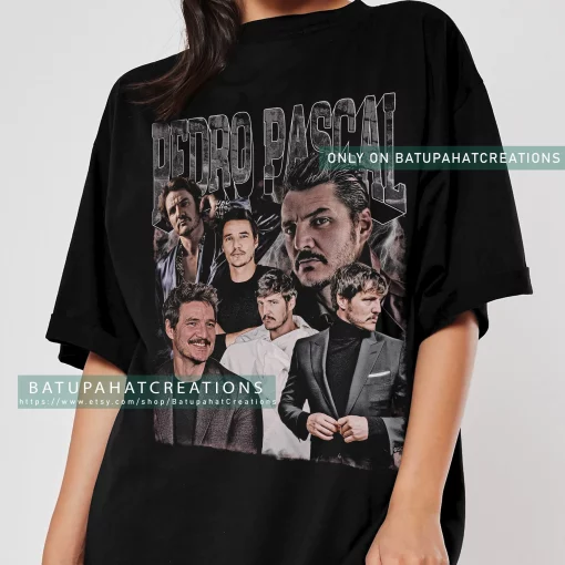 90’s Vintage Art Pedro Pascal Unisex T-Shirt