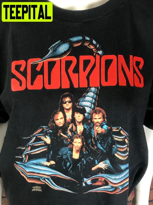 90’s Vintage Art Scorpions Unisex T-Shirt