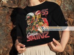 90s Vintage Carlos Sainz Jr Scuderia Ferrari Unisex T-Shirt