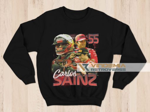 90s Vintage Carlos Sainz Jr Scuderia Ferrari Unisex T-Shirt