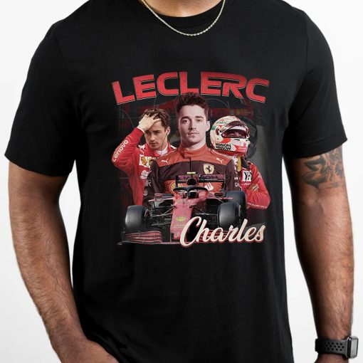 90’s Vintage Charles Leclerc Scuderia Ferrari Unisex T-Shirt