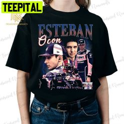 90s Vintage Esteban Ocon Racing Unisex T-Shirt