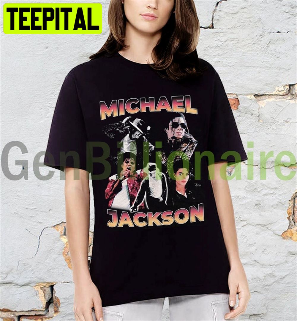 90s Vintage Michael Jackson Rap Hip Hop Unisex T-Shirt – Teepital