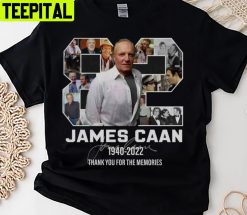 Rip 82 James Caan 1940 2022 Thank You For The Memories Unisex T-Shirt