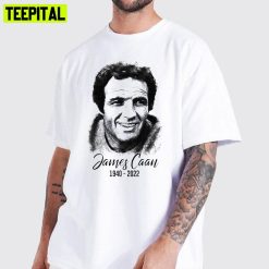 Rip James Caan 1940 2022 Thank You For The Memories Black Art  Unisex T-Shirt