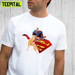 Superman And Krypto DC League Of Super-Pets 2022 Movie Trending Unisex T-Shirt