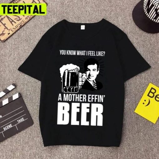 A Mother Effin’ Beer Nathan Fielder Unsex T-Shirt