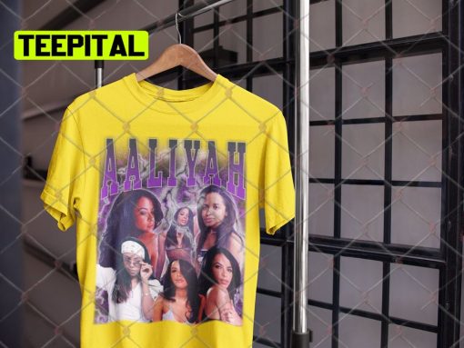 Aaliyah Rnb Hip Hop Rap Retro Unisex T-Shirt