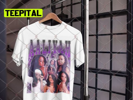 Aaliyah Rnb Hip Hop Rap Retro Unisex T-Shirt