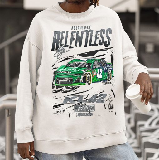 Absolutely Relentless Kyle Larson Motorsports Kl42 Sport Car Shirt