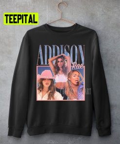 Addison Rae Retro Vintage Art Unisex Sweatshirt