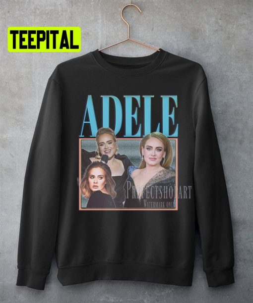 Adele Retro Vintage Art Unisex Sweatshirt