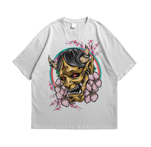 Aesthetic Illustration Oni Japanese Urban Unisex T-Shirt