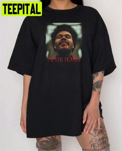 After Hours The Weeknd Music Album Cover Unisex T-Shirt