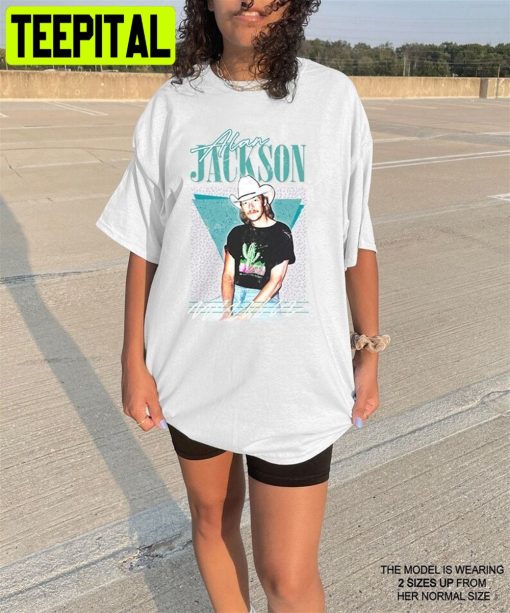 Alan Jackson Vintage Faded Unisex T-Shirt