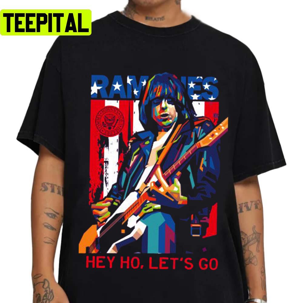 Albums Retro Art Ramones Band Unisex T-Shirt