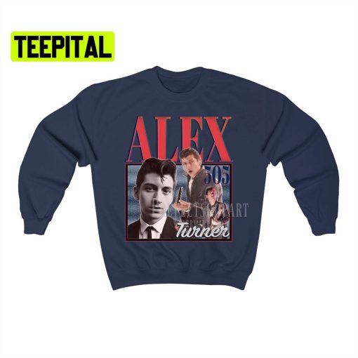 Alex Turner Retro Vintage Art Unisex Sweatshirt