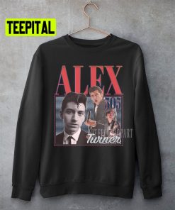 Alex Turner Retro Vintage Art Unisex Sweatshirt