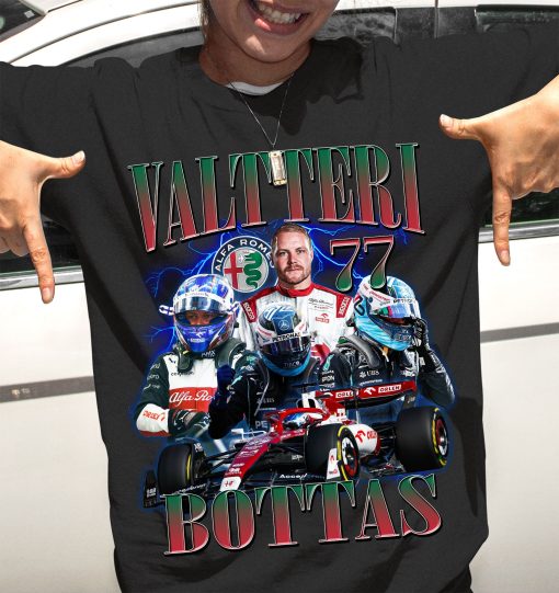 Alfa Romeo Valtteri Bottas 77 Driver Championship Nascar Racing Formula 1 F1 Shirt