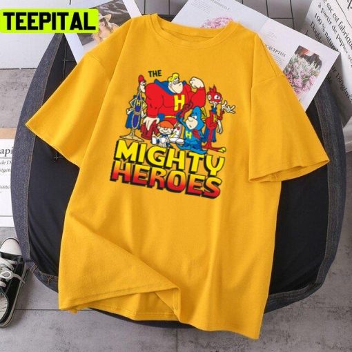 All Characters Mighty Mouse Colorful Design Unisex T-Shirt