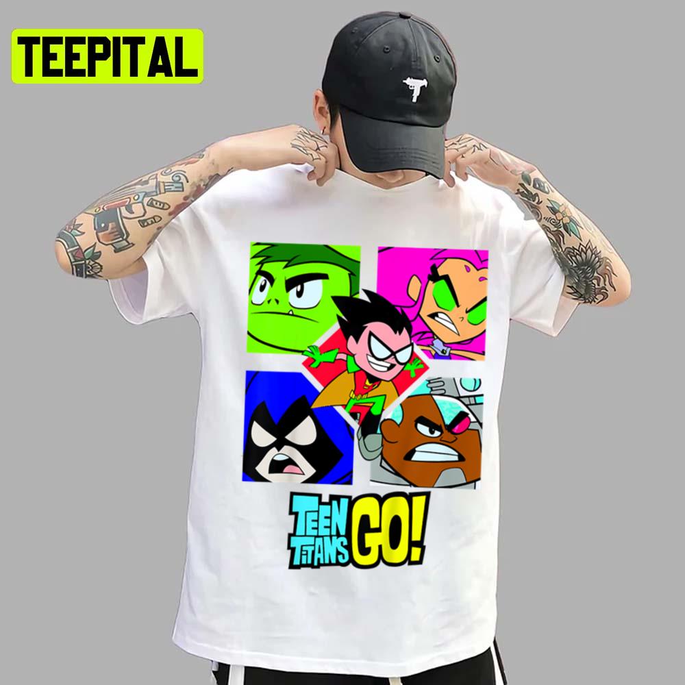 All Characters Teen Titans Go Unisex T-Shirt