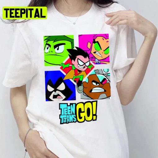 All Characters Teen Titans Go Unisex T-Shirt