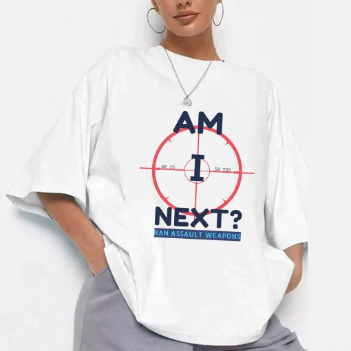 Am I Next Highland Park Chicago Shooting End Gun Violence Gun Control Unisex T-Shirt