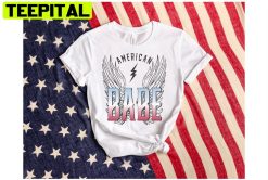 American Babe Angel Wings Patriotic Mom Unisex T-Shirt