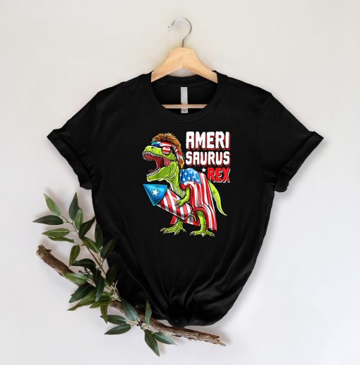 Amerisaurus Rex 4th Of July Independence Day Unisex T-Shirt