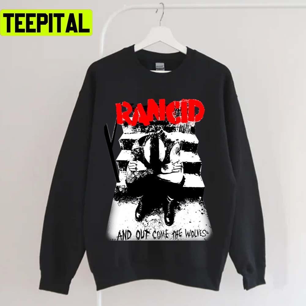 And Out Come The Wolves Design Rancid Band Unisex T-Shirt