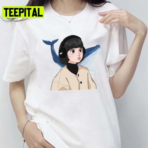 Animated Cute Woo Young Woo Extraordinary Attorney Woo And The Whale Unsex T-Shirt