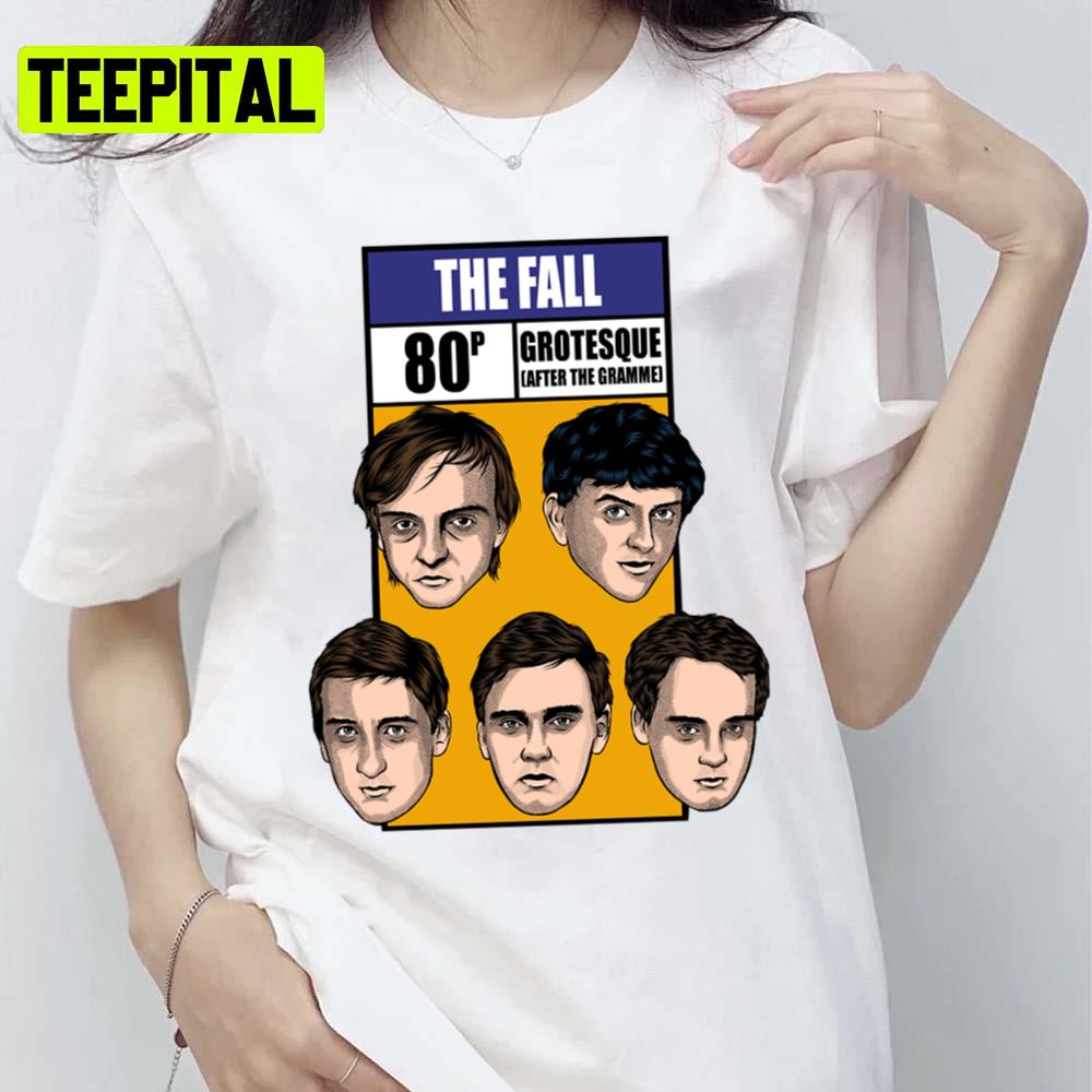 Animated Faces Members The Fall Band Unisex T-Shirt