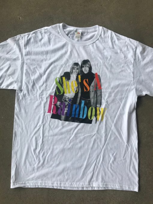 Anita Pallenberg Brian Jones Rolling Stones She’s A Rainbow Unisex T-Shirt