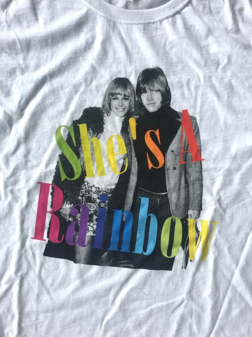 Anita Pallenberg Brian Jones Rolling Stones She’s A Rainbow Unisex T-Shirt