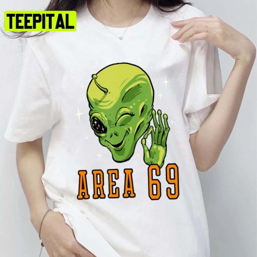 Area 69 Aliens Love Area 69 They Will Join Us Mens Womens Solar Opposites Graphic Unisex T-Shirt