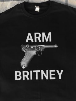 Arm Britney Black Unisex T-Shirt