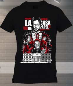 Art Mask La Casa Depapel Movie Unisex T-Shirt